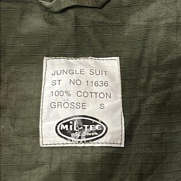 Mil-Tec Military Vest 100% Cotton - Picture 3 of 3